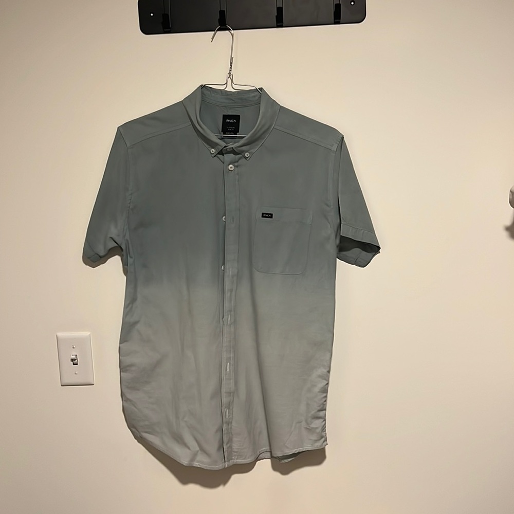 RVCA Short Sleeve Button Down Shirt